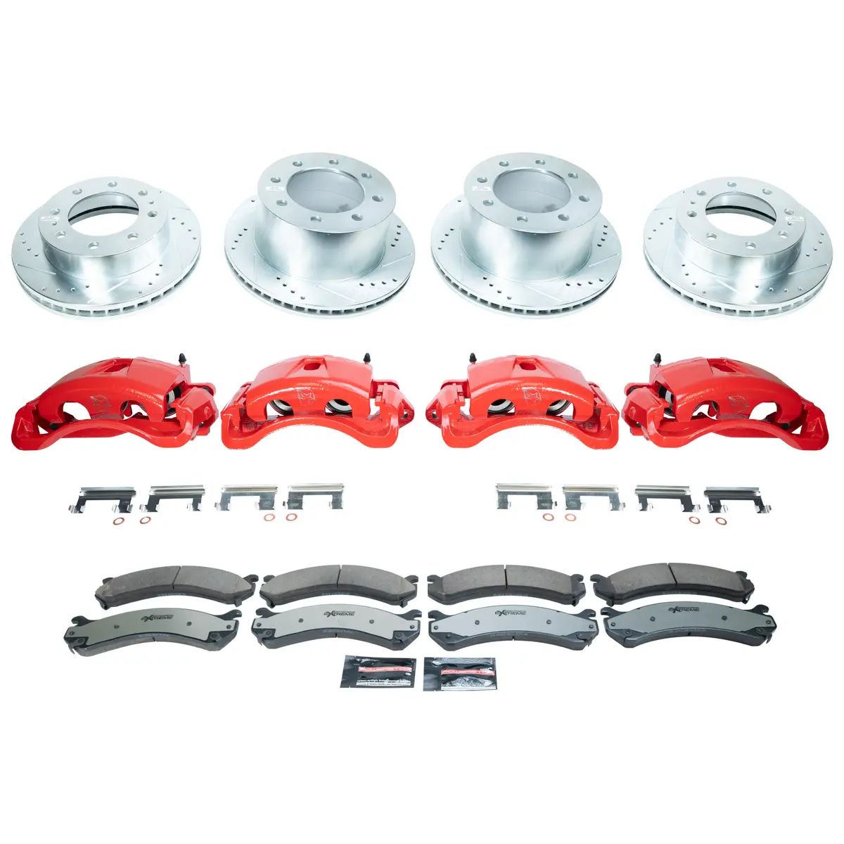 Powerstop Performance Brake & Caliper Kit, 2001-2010 Lb7/Lly/Lbz/Lmm Dual Rear Wheel 1