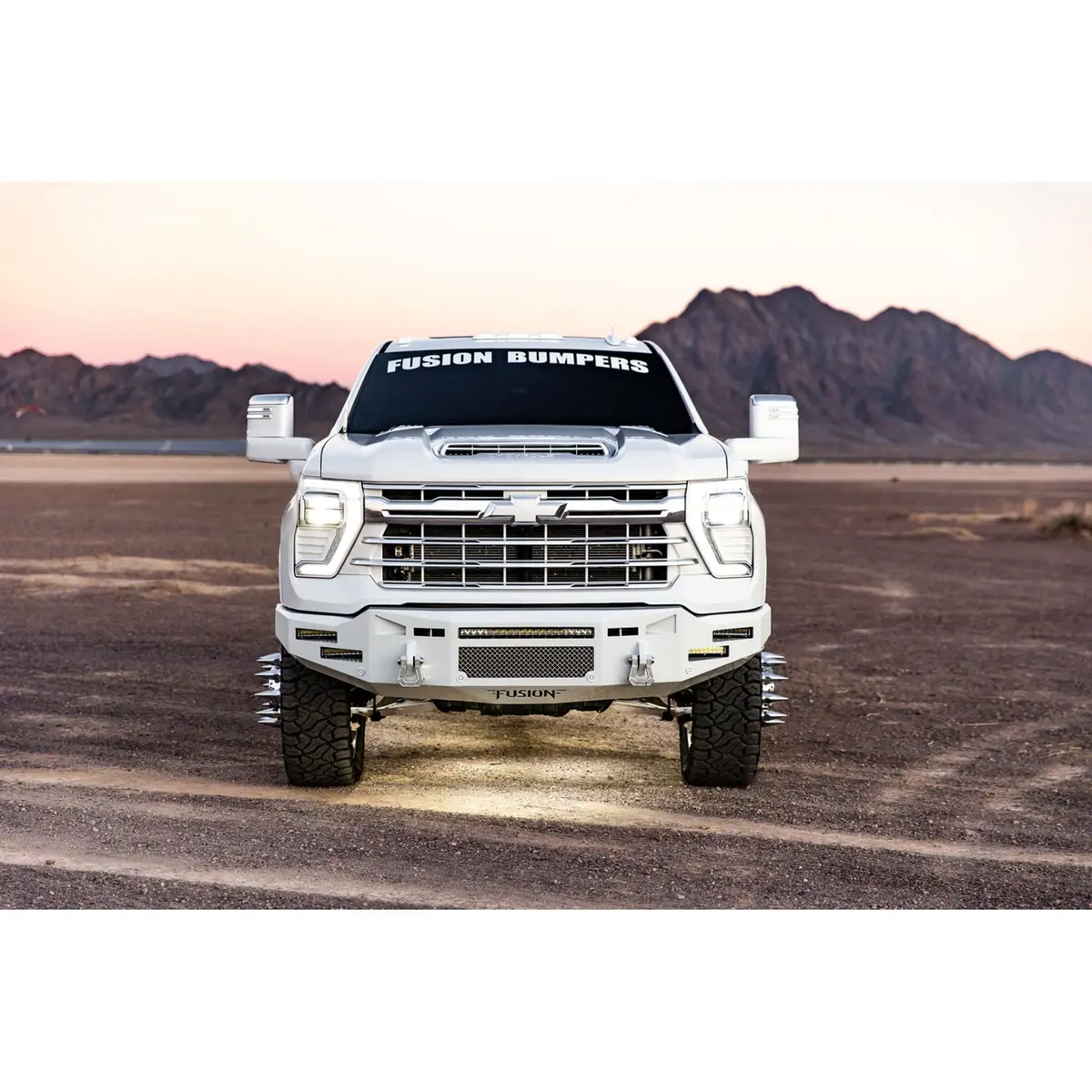 Fusion Hd Front Bumper, 2024-2025 Silverado L5p 1