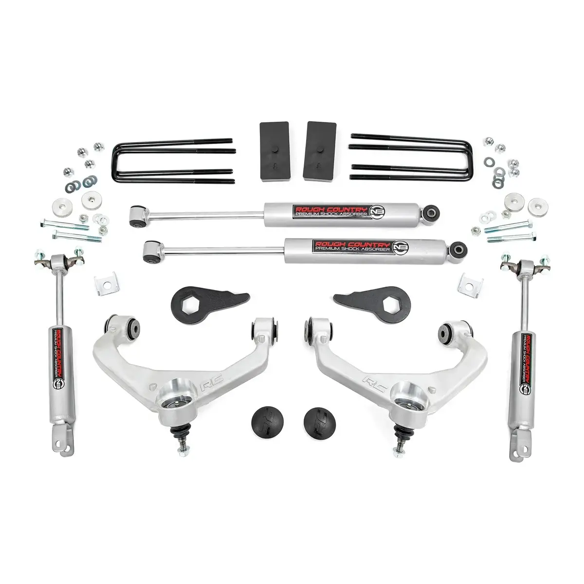 Rough Country 3.5" Leveling Kit, 2011-2019 Lml/L5p 1