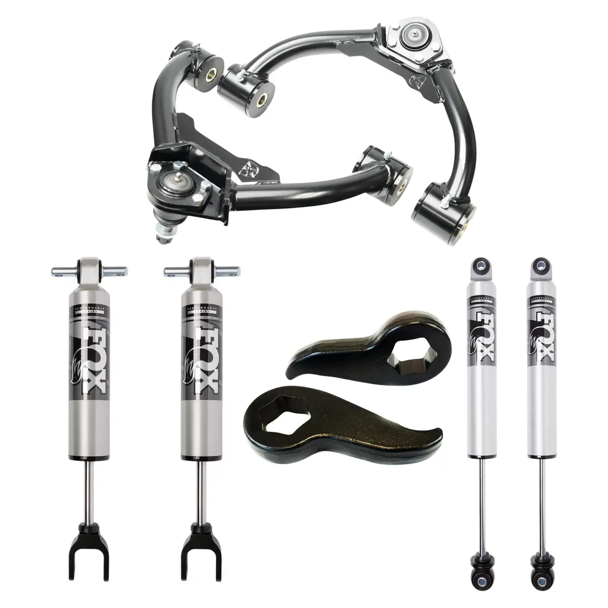 Dmaxstore Leveling Kit With Fox 2.5 Ifp Hto Shocks, 2011-2019 Lml/L5p 1