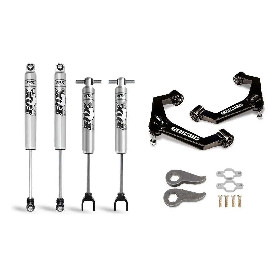 Cognito 3" Performance Leveling Kit With Fox 2.0 Shocks, 2011-2019 Lml/L5p 1