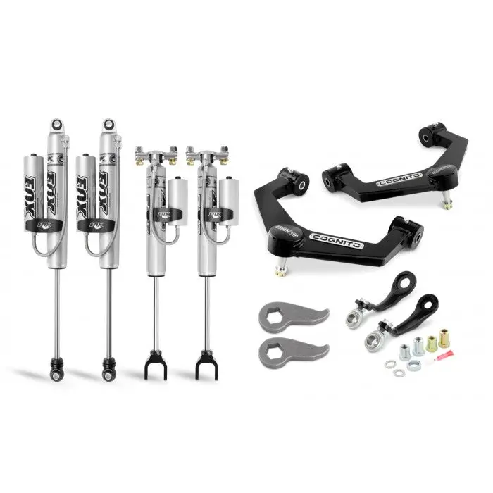 Cognito 3" Premier Leveling Kit W/Fox 2.0 Reservoir Shocks, 2020-2025 L5p 1