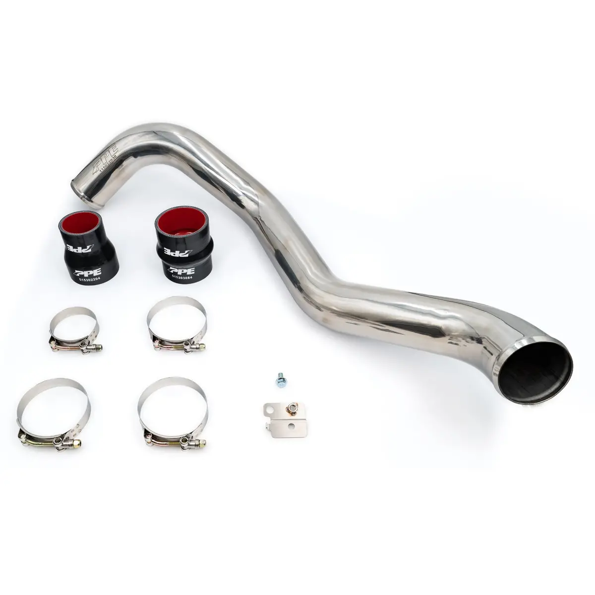 Ppe Hot Side Intercooler Charge Pipe - 3.0” Stainless Steel, 2004.5-2010 Lly/Lbz/Lmm 2