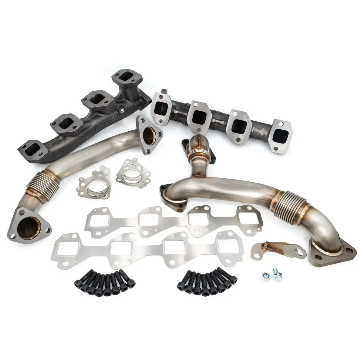 Ppe High Flow Exhaust Manifolds & Up-Pipes, 2007.5-2010 Lmm 1