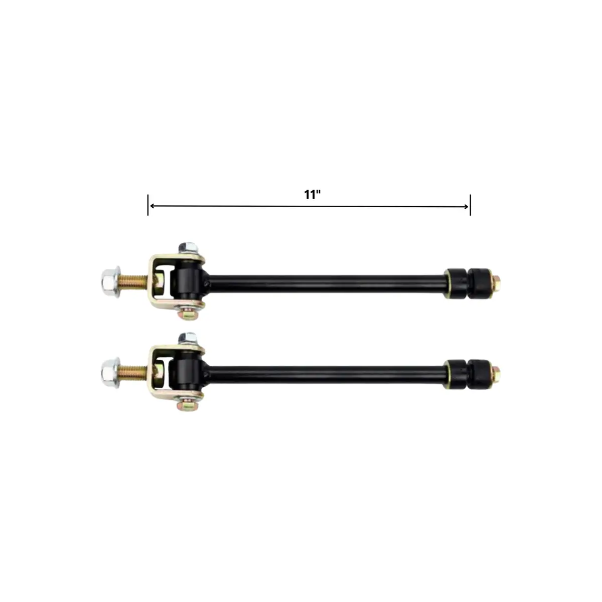 Kryptonite Sway Bar End Links, 2001-2019 Lb7/Lly/Lbz/Lmm/Lml/L5p (4-6" Lift, 11" Long) 1