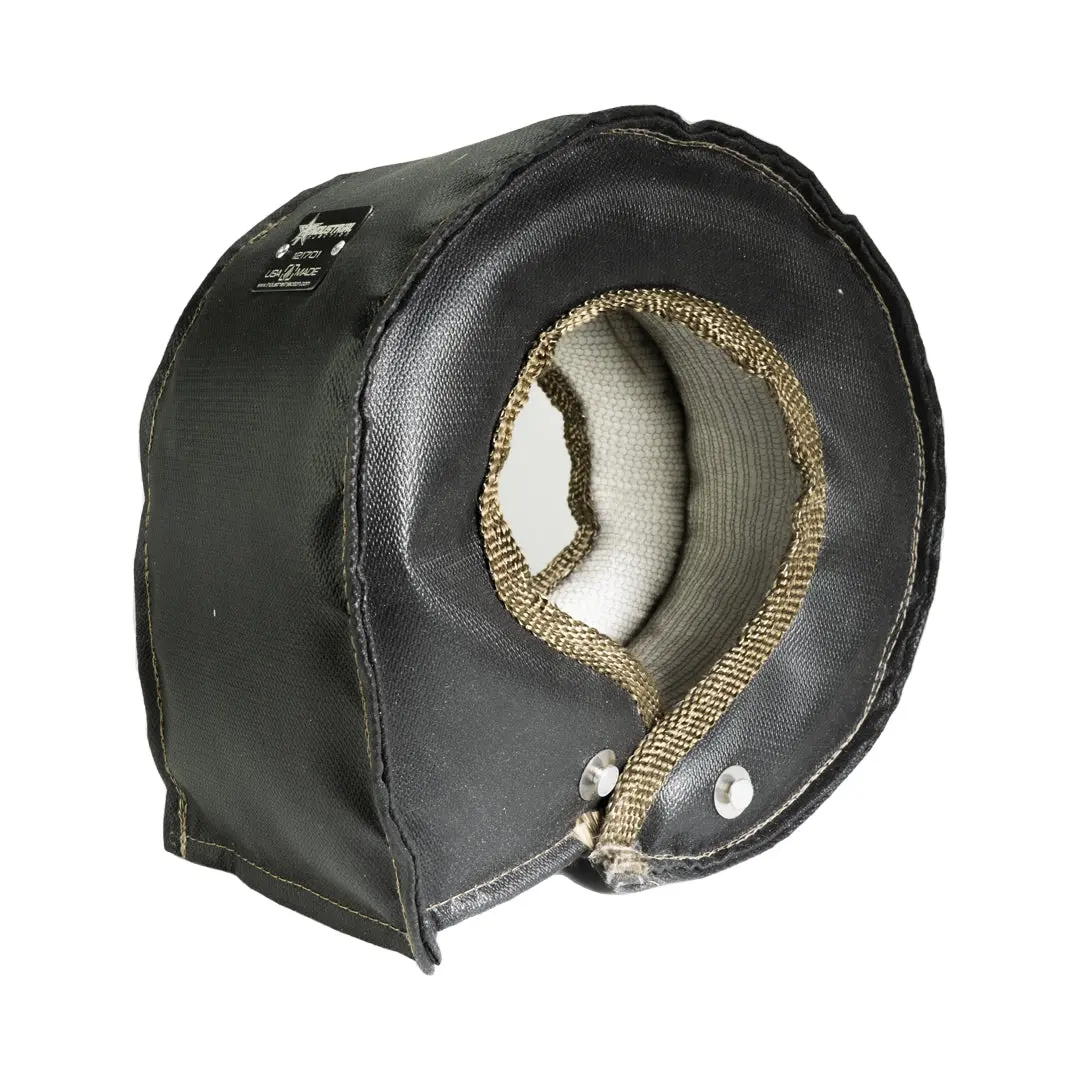 T6 Turbo Blanket Black W/Ties 1