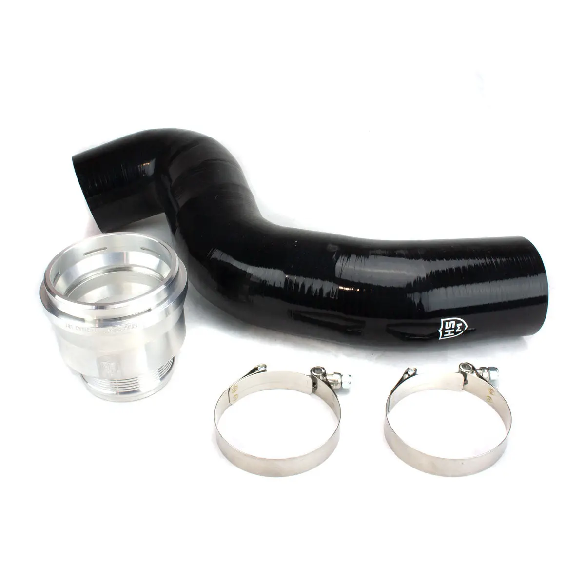 H&S Motorsports 2011-2016 Ford 6.7L Silicone Intercooler Pipe Upgrade Kit 1