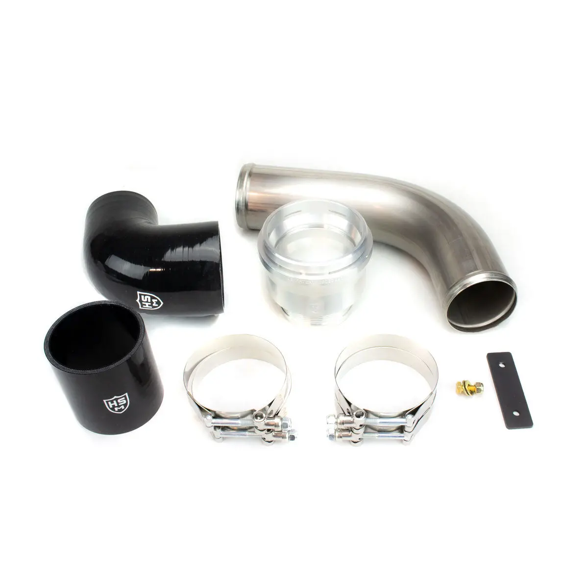 H&S Motorsports 2017-2025 Ford 6.7L Metal Intercooler Pipe Upgrade Kit 1