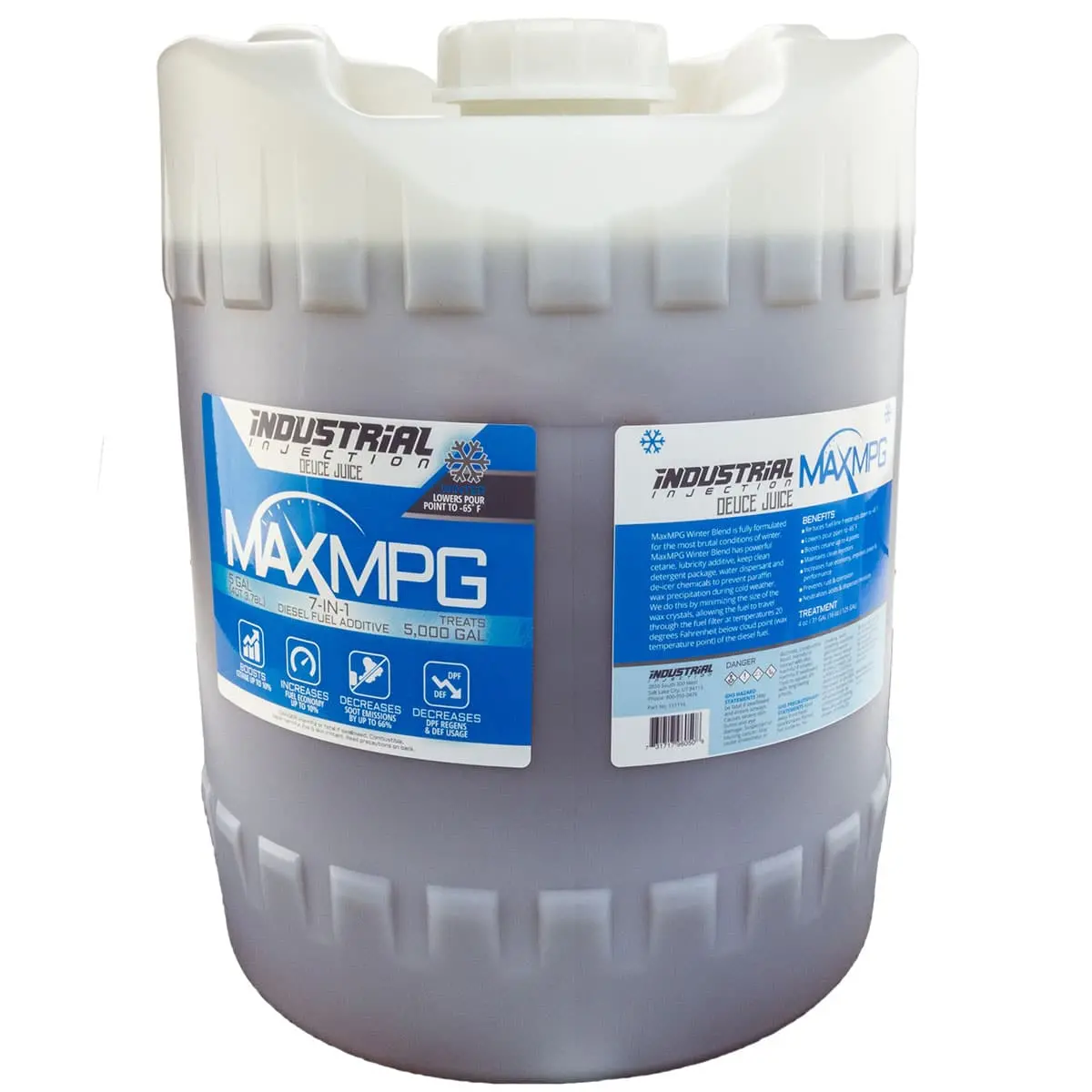Maxmpg Winter Diesel Fuel Additive 5 Gallon Container 1