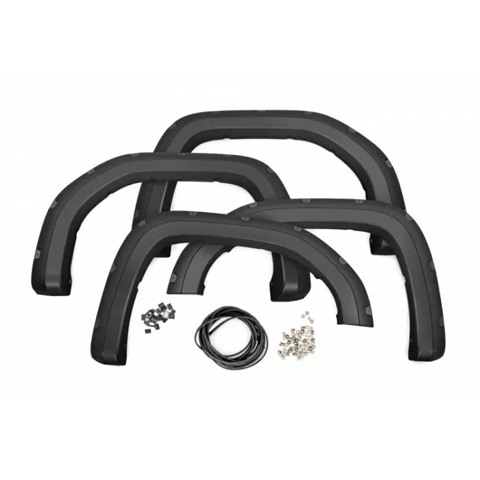 Rough Country Sierra Pocket Fender Flares, 2020-2025 Lm2/Lz0 1