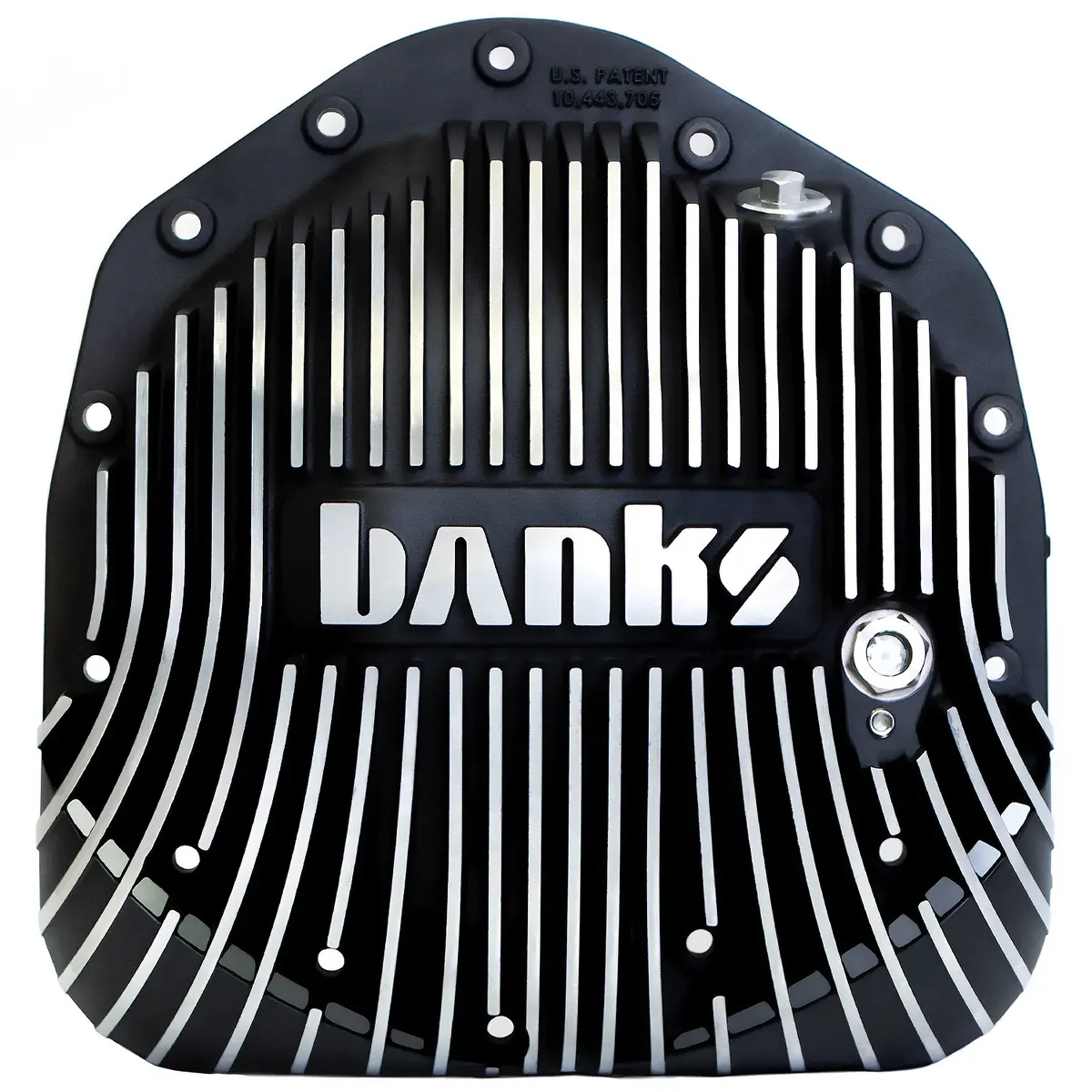 Banks Power Machined Black Rear Differential Cover, 2001-2019 Lb7/Lly/Lbz/Lmm/Lml/L5p 1