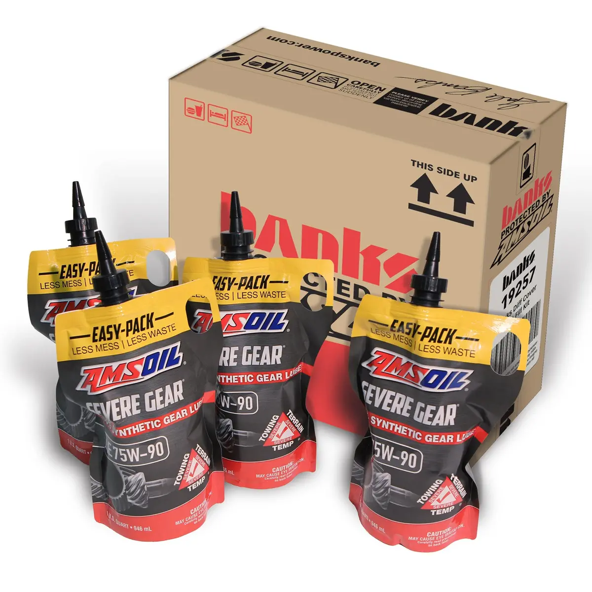 Amsoil 75W90 First Fill 4-Qt Easy Pack 1