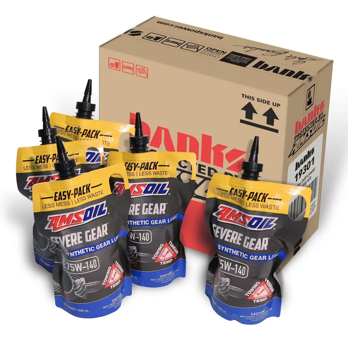 Amsoil 75W140 First Fill 5-Qt Easy Pack 1