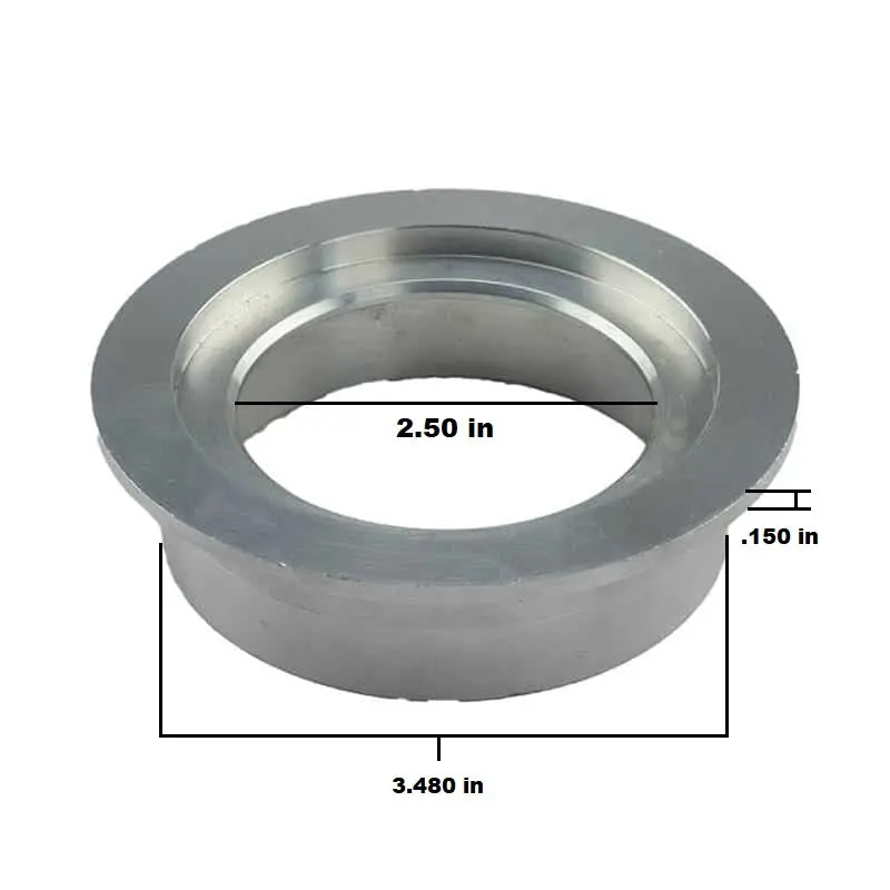 Gt42/K31/S400 Comp Housing Outlet Flange (Aluminum) 1