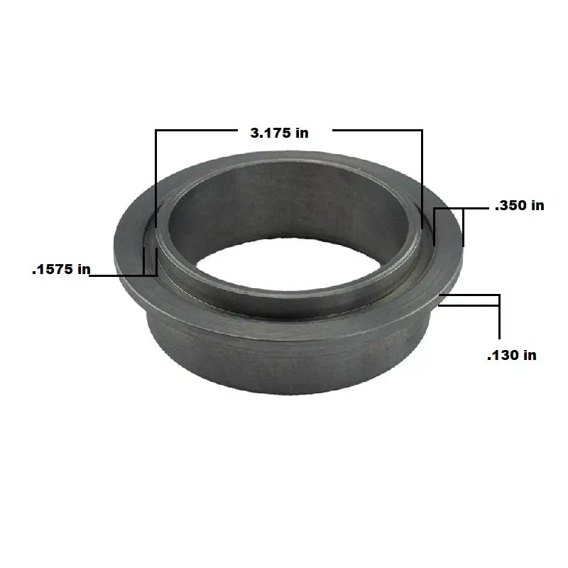 Tall Stainless Gt42/K31/S400 Flange 1