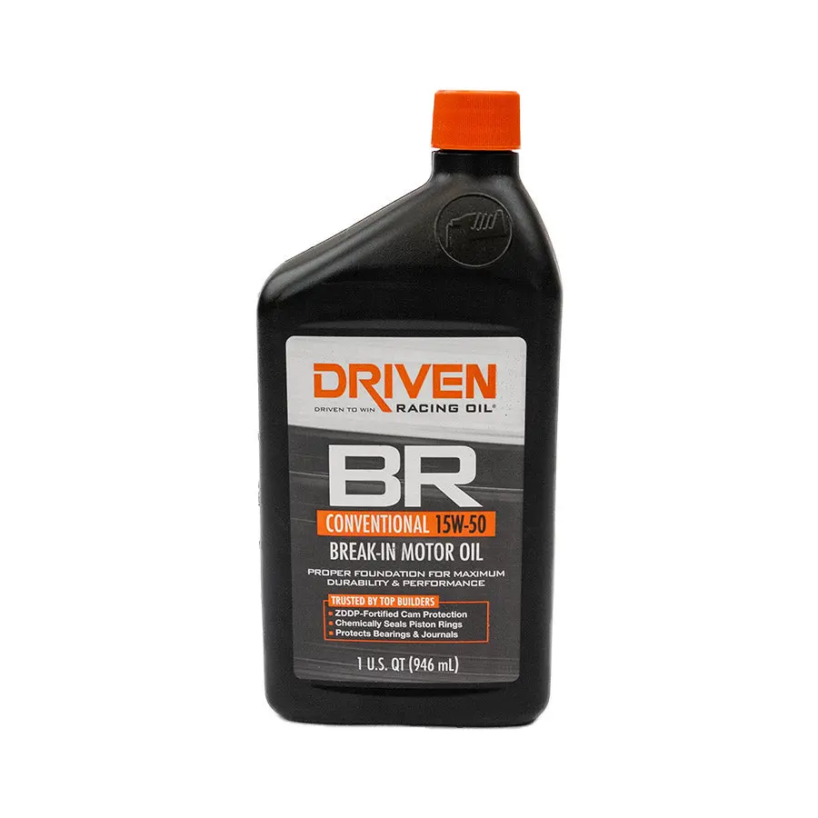 Driven Conventional Break In Motor Oil 15W-50  (1 Quart) 1