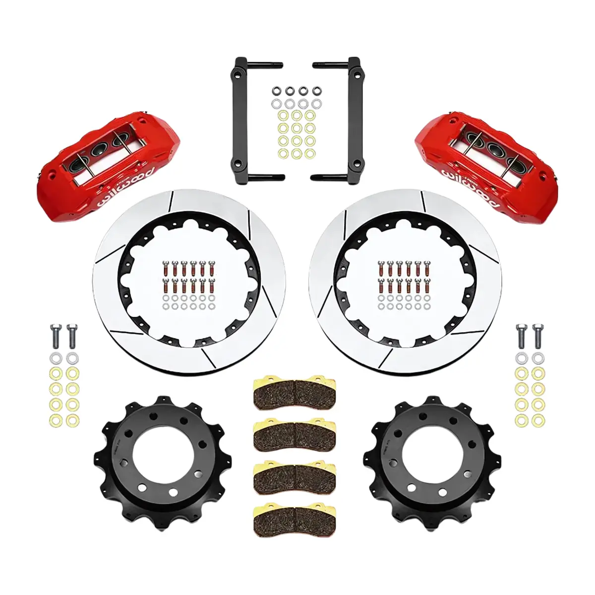 Wilwood Tx6r Rear Big Brake Kit, 2007.5-2010 Lmm 1