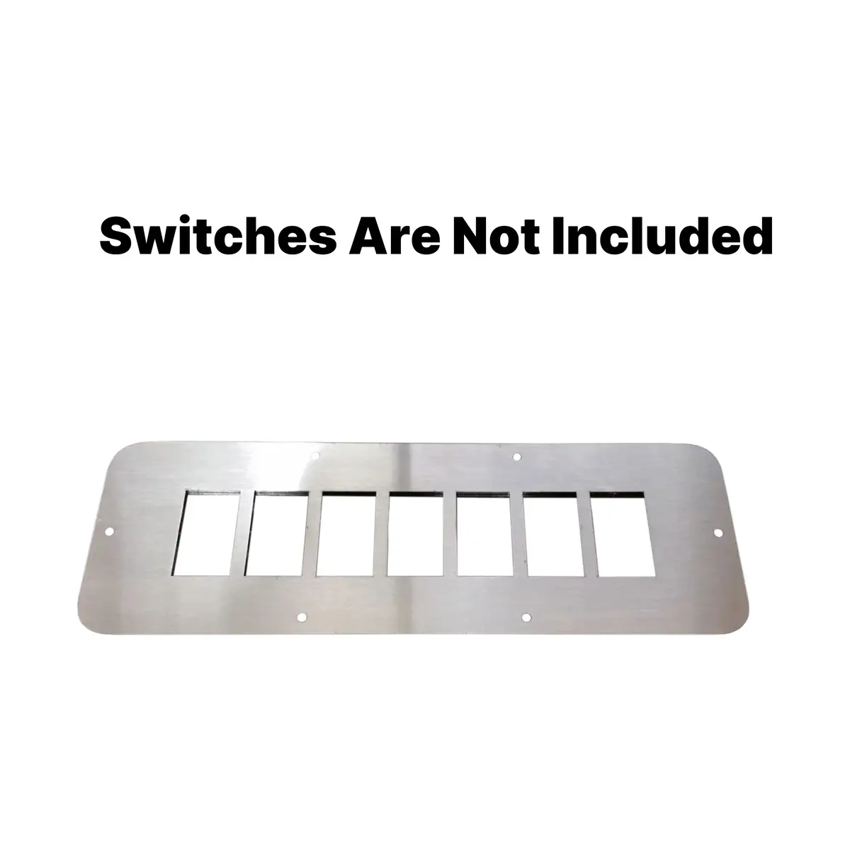 Longhorn Fab Center Console Lower 7 Switch Panel, 2003-2007 Lb7/Lly/Lbz 2
