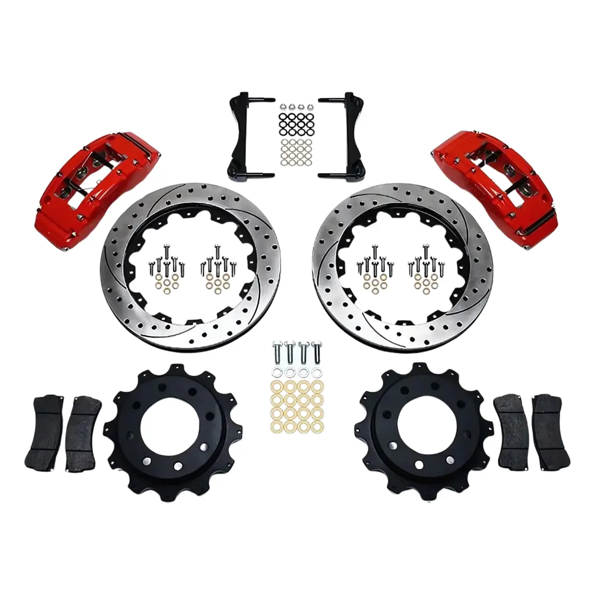 Wilwood Tc6r Rear Big Brake Kit, 2007.5-2010 Lmm 1