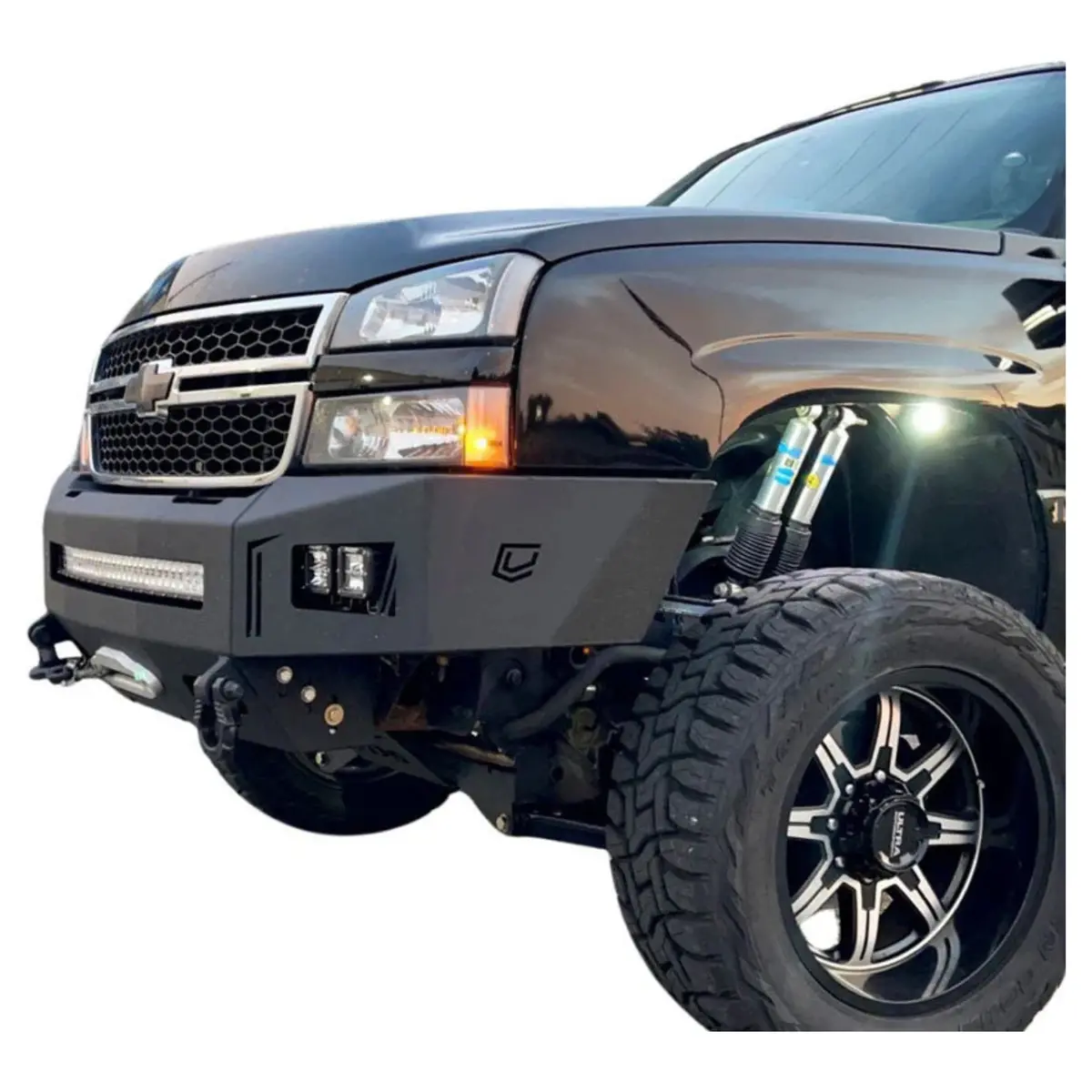 Chassis Unlimited Octane Series Front Winch Bumper, 2003-2007 Lb7/Lly/Lbz 3