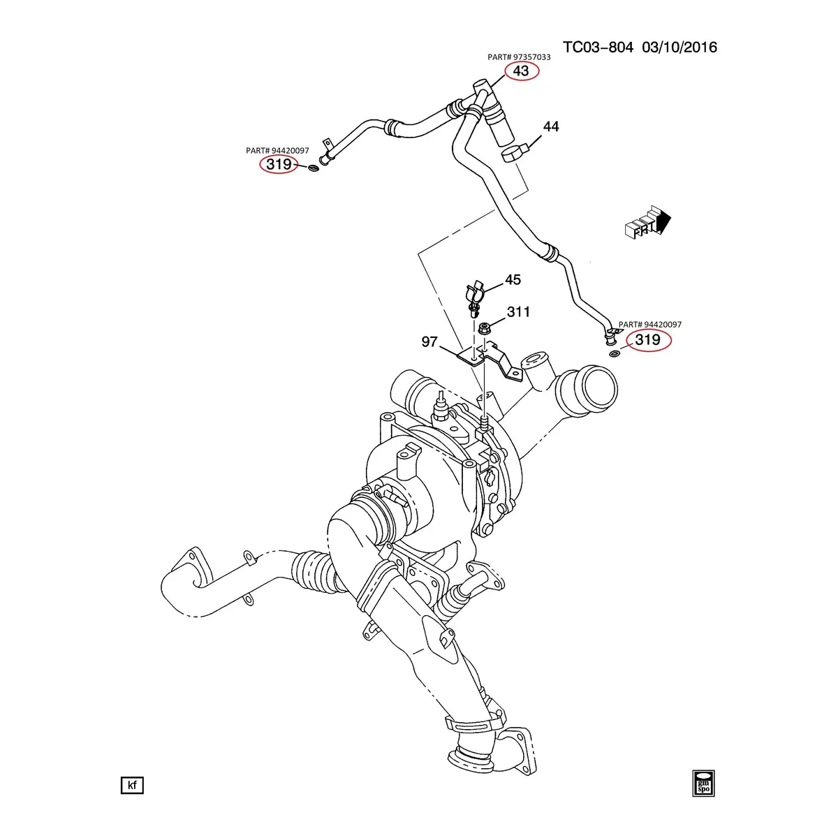 Gm Pcv Components, 2004.5-2005 Lly 1