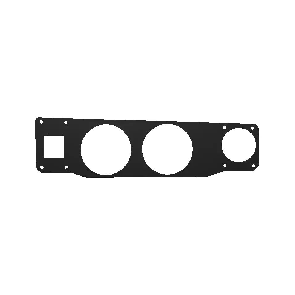 Longhorn Fab Center Console Upper 2 Gauge Panel W-Dual Usb, 2003-2007 Lb7/Lly/Lbz 1