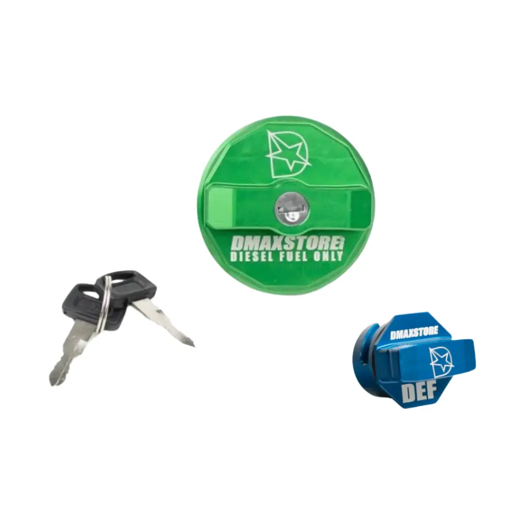 Dmaxstore Billet Locking Fuel & Def Cap Bundle, 2011-2019 Lml/L5p 1