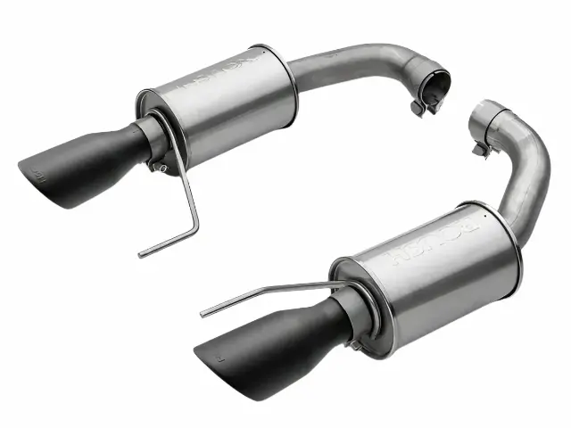 2015-2017 Roush Mustang Gt Black-Tip Axle-Back Exhaust 1