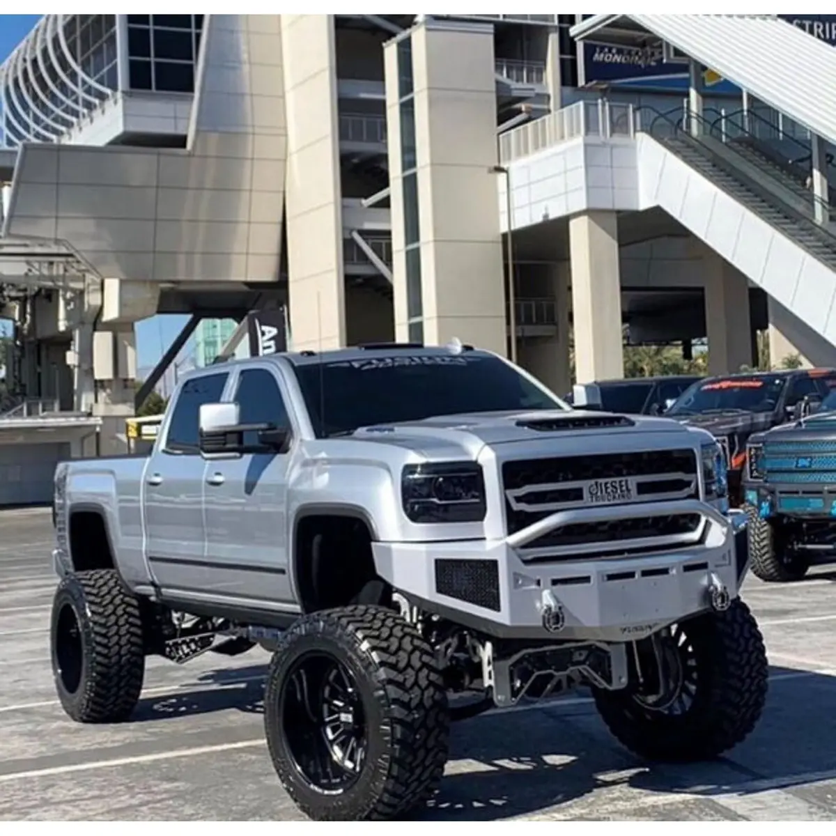 Fusion Gladiator Series Front Bumper, 2015-2019 Sierra Lml/L5p 1