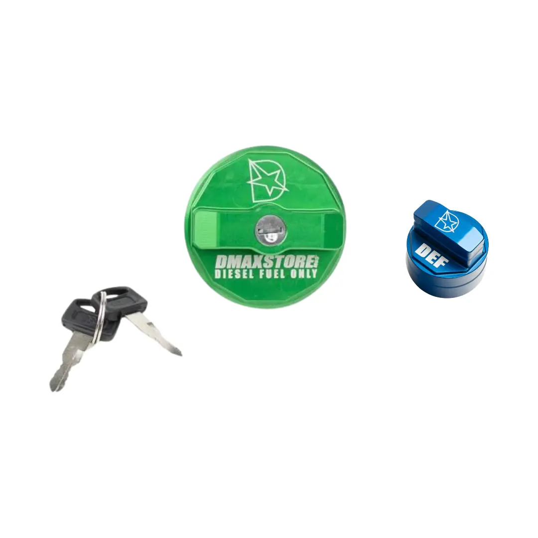 Dmaxstore Billet Locking Fuel & Def Cap Bundle, 2020-2026 L5p 1