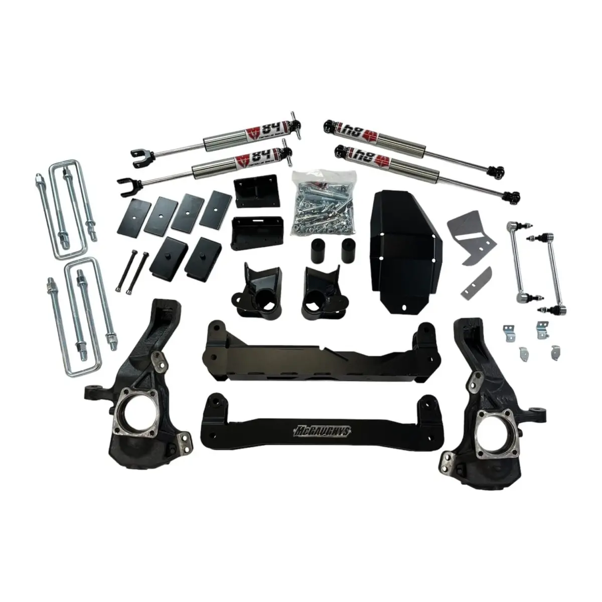 McGaughys 4-Inch Lift Kit for 2020–2024 Chevrolet/GMC Duramax L5P Trucks