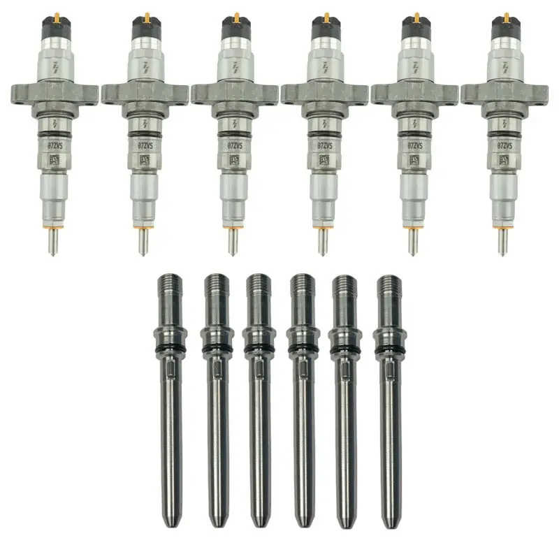 Industrial Injection Reman Stock 5.9 Cummins Injector Pack With Connecting Tubes 2003-2004 1