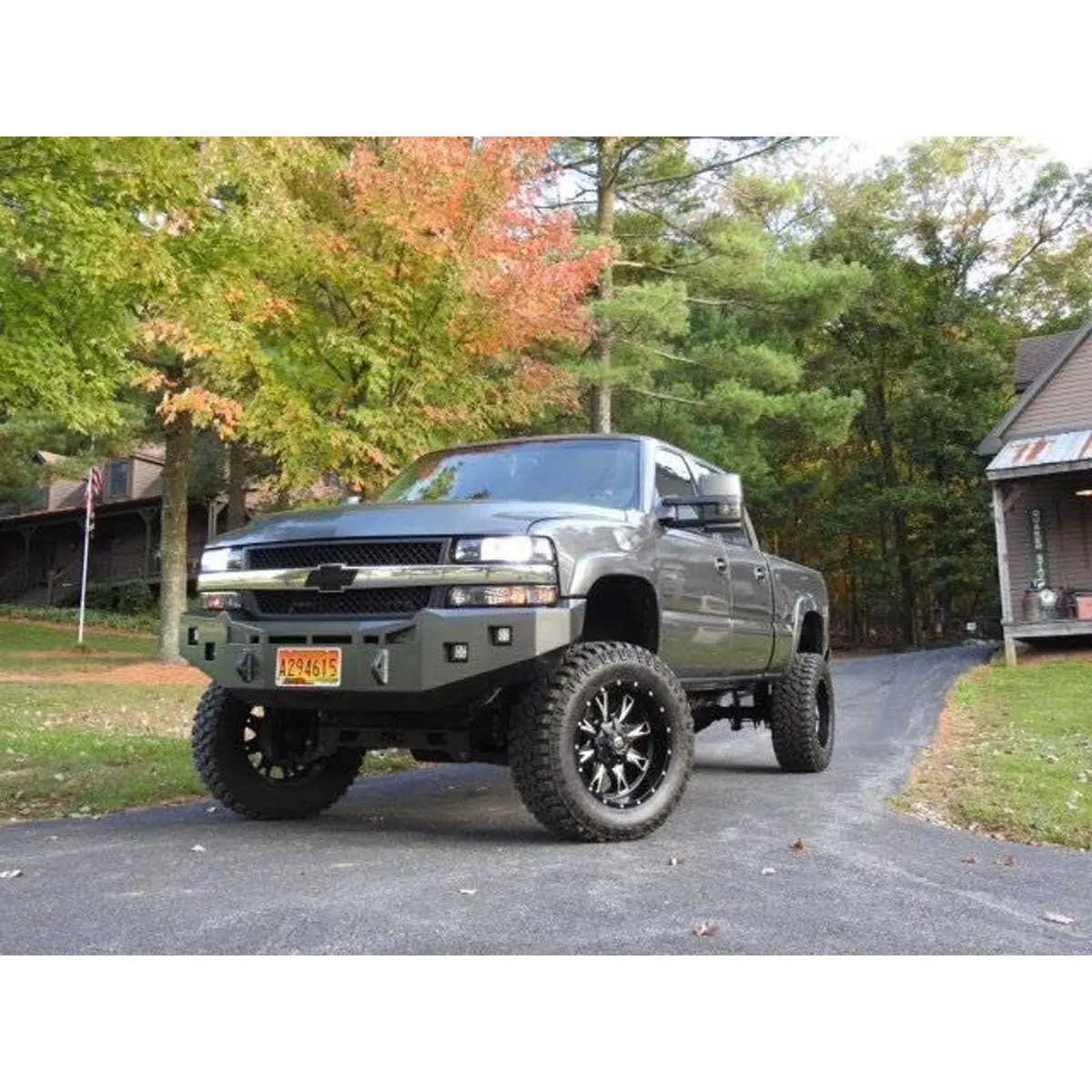Fusion Hd Front Bumper, 2001-2002 Silverado Lb7 1