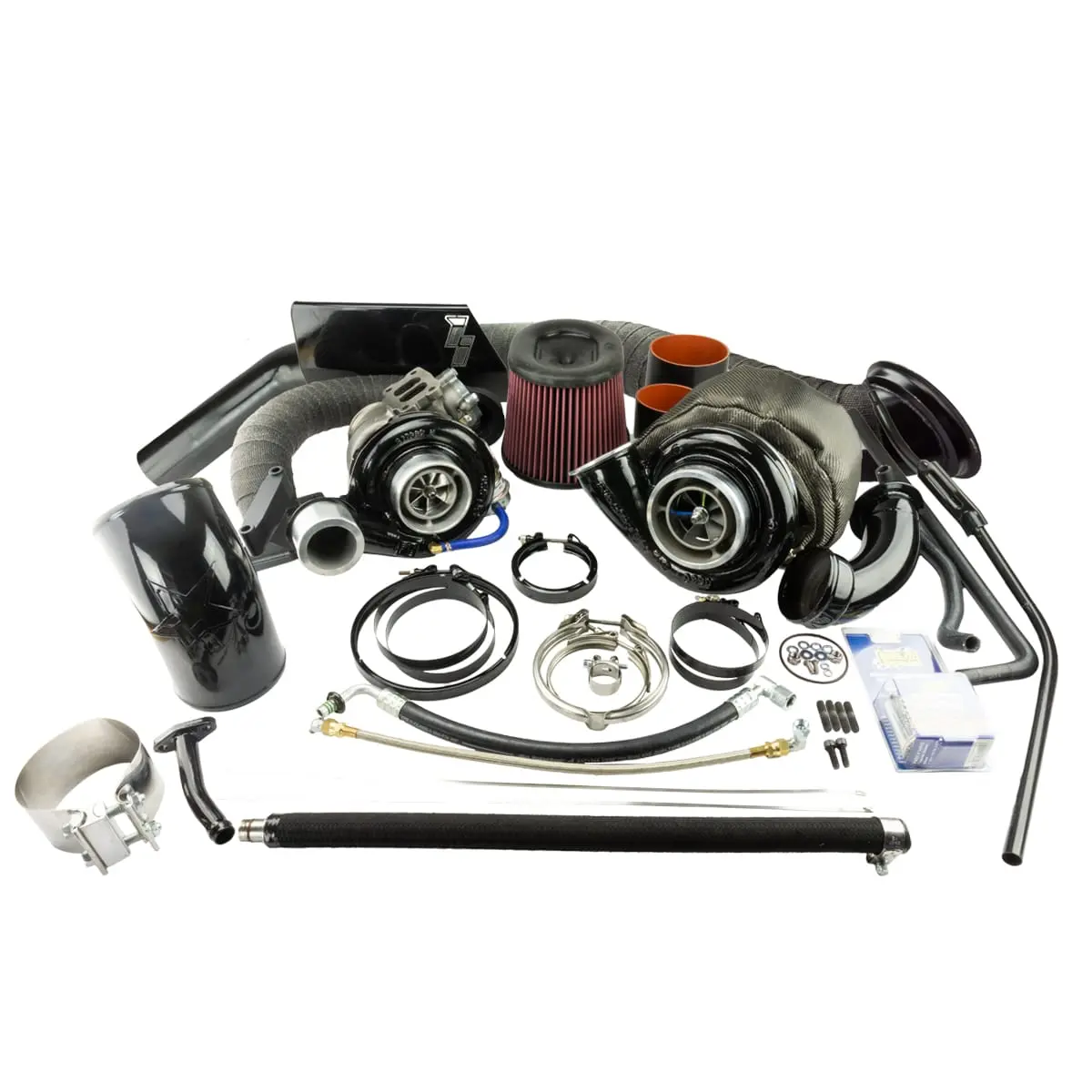 5.9 Cummins Quick Spool Compound Turbo Kit (2003-2007) 1