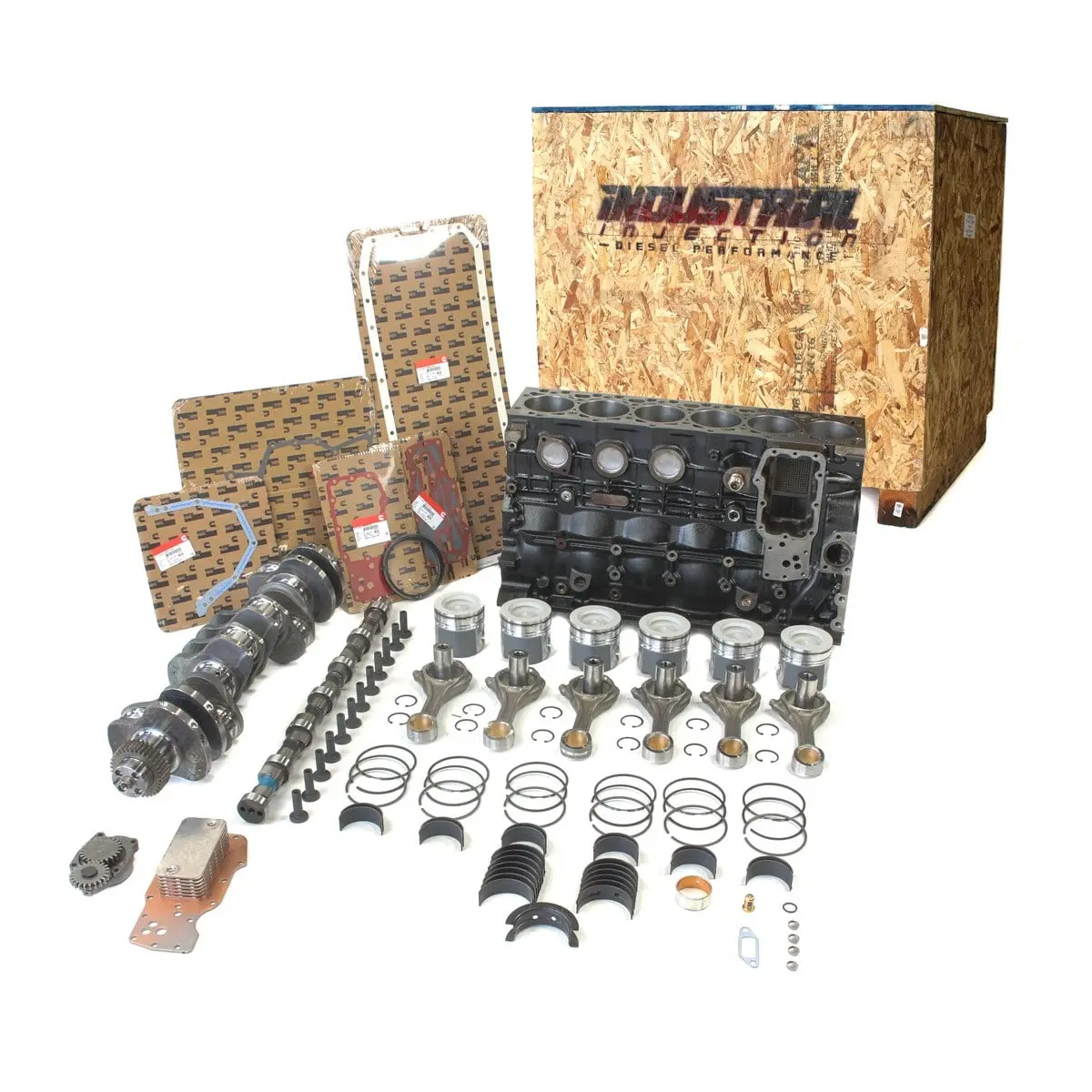 2003-2004 5.9 Cummins Engine Stock Builder Box 1