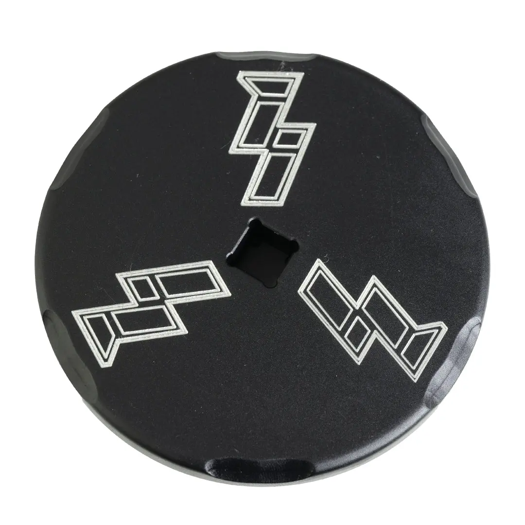 Industrial Injection Billet Black Anodized Cp3 Access Cover For 2003-2018 Dodge Cummins Engines 1