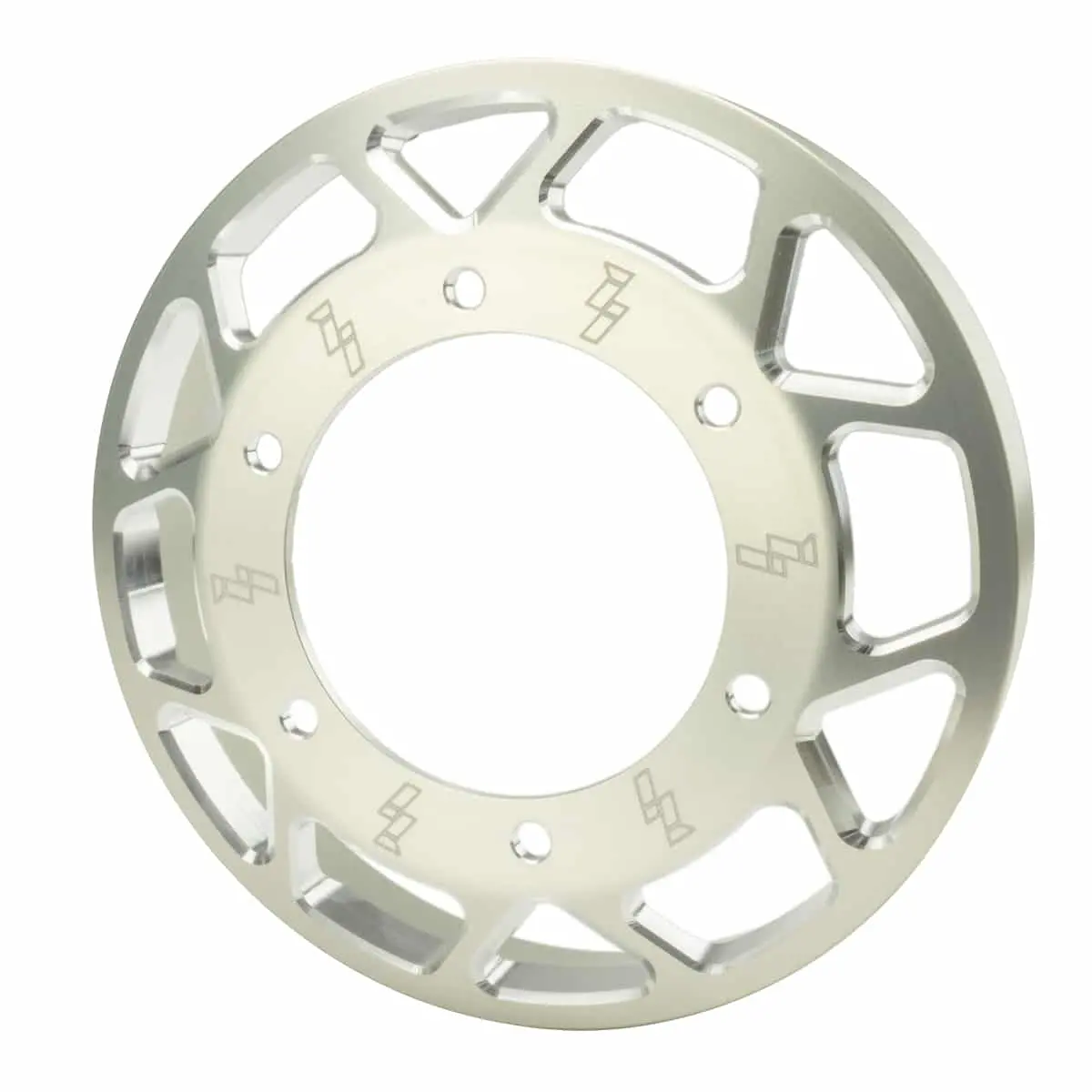 2003-12 5.9 / 6.7 Cummins Billet Fan Pulley - Clear Anodized 1