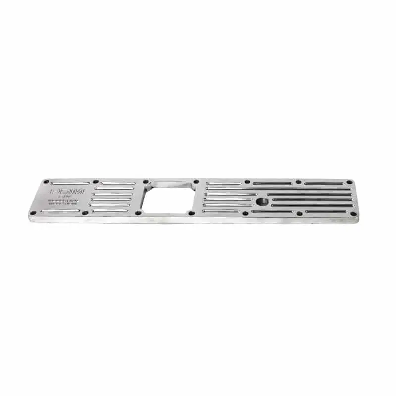 89-98  Cummins 5.9L Billet Intake Plate Polished 1