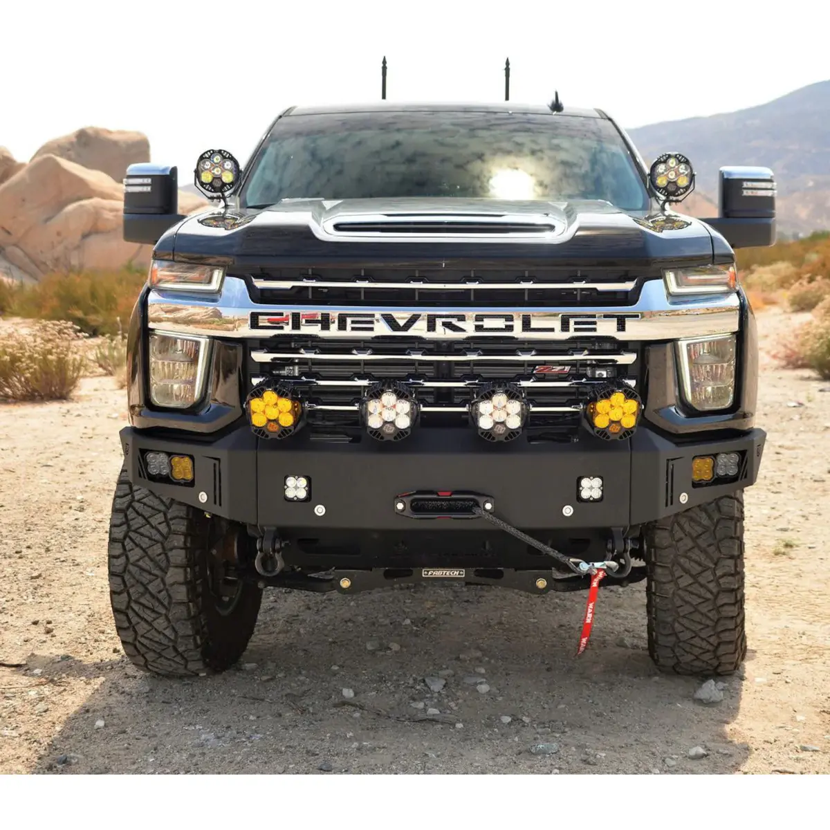 Chassis Unlimited Octane Series Front Winch Bumper, 2020-2023 L5p 4