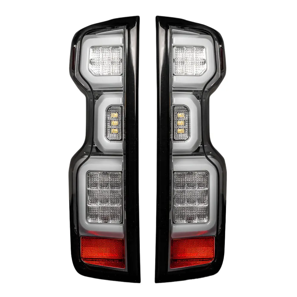 Recon Oled Tail Lights - Clear, 2020-23 Silverado Lm2/L5p 1