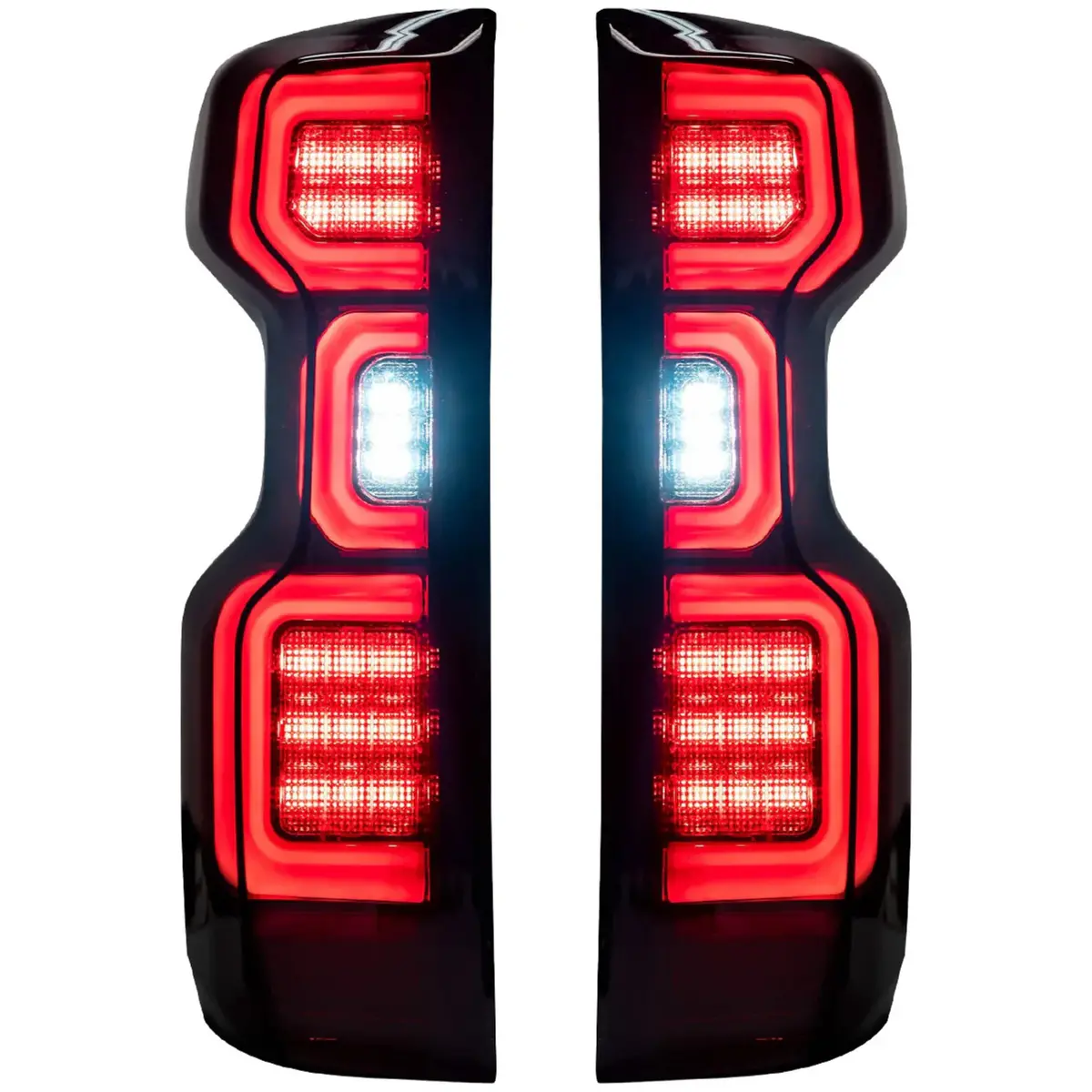 Recon Oled Tail Lights - Smoked, 2020-23 Silverado Lm2/L5p 2