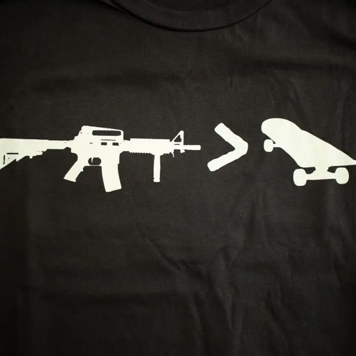 T-Shirt (2Nd Amendment Skateboard) 3