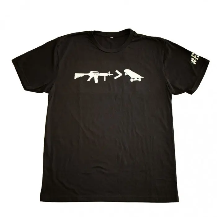 T-Shirt (2Nd Amendment Skateboard) 7