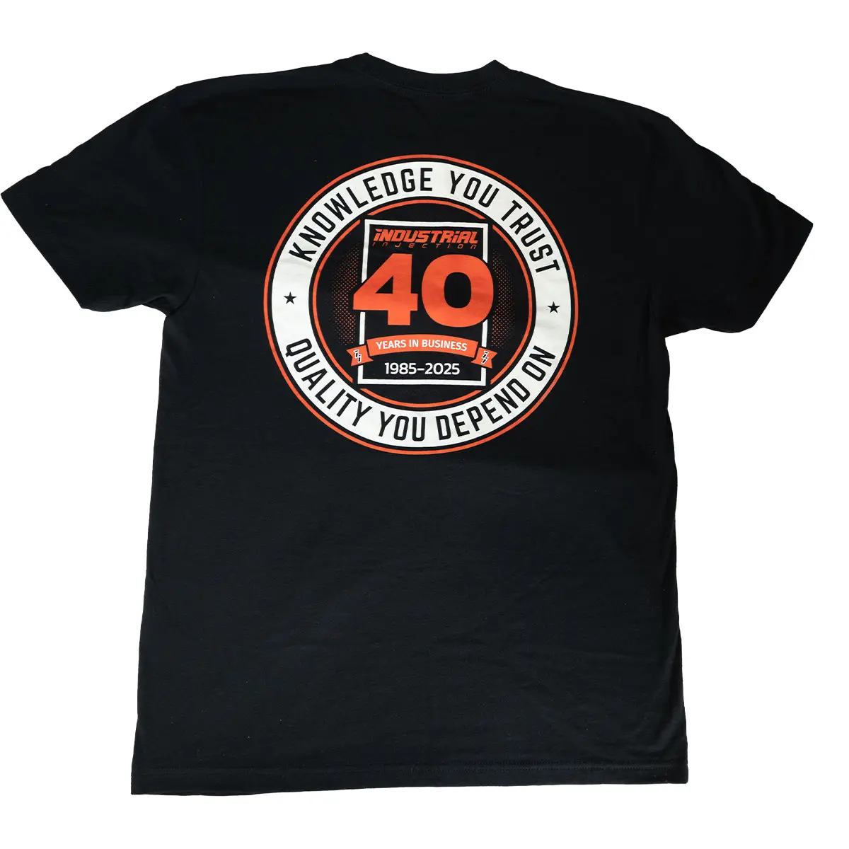 Industrial Injection 40Th Anniversary T-Shirt Heritage Edition 1