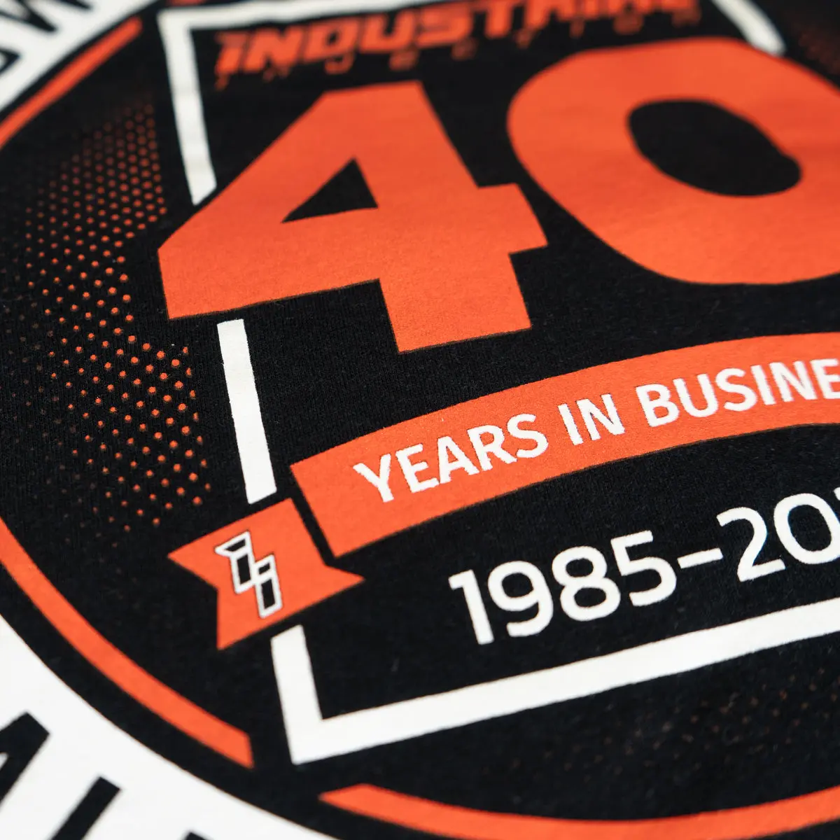 Industrial Injection 40Th Anniversary T-Shirt Heritage Edition 3