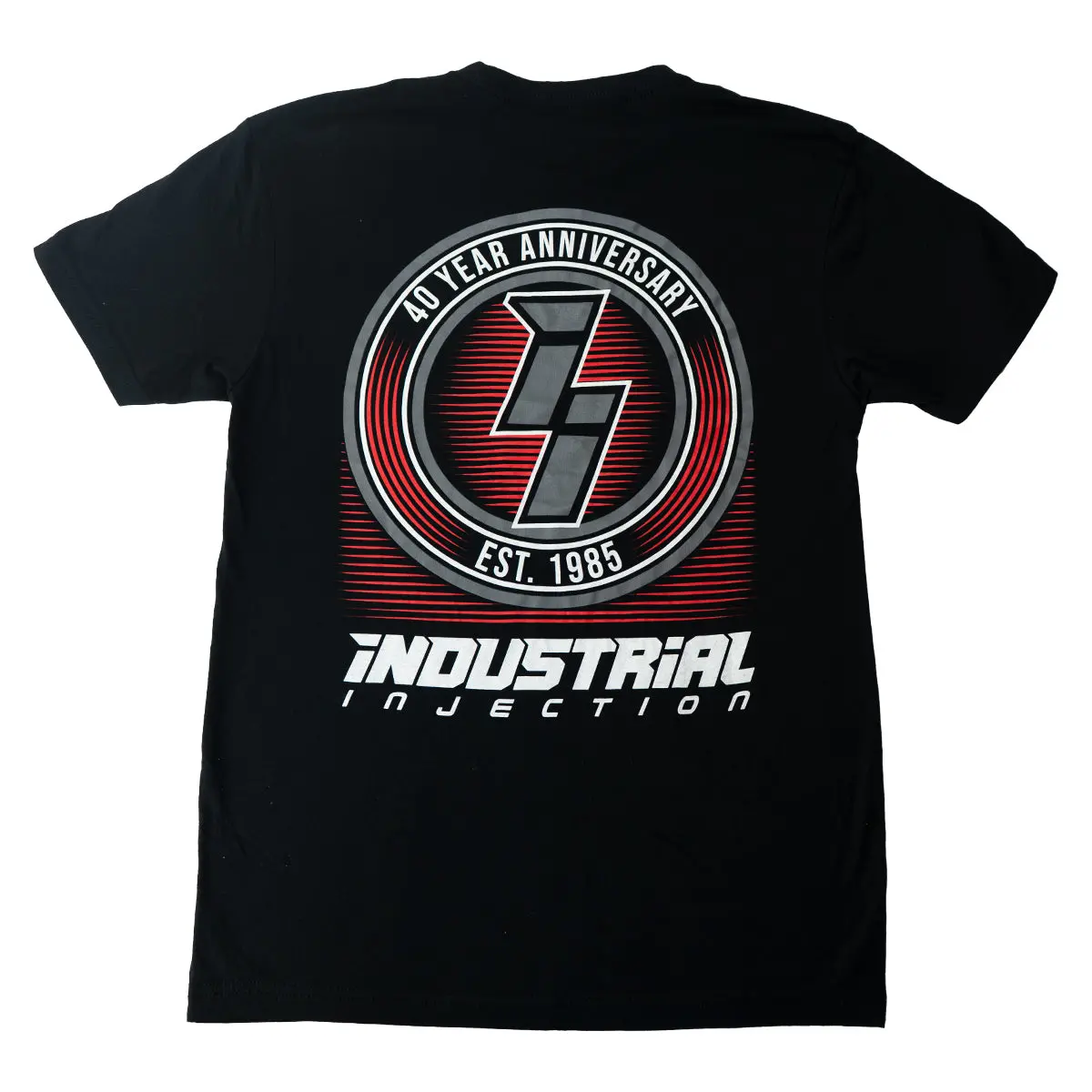 Industrial Injection 40Th Anniversary Retro T-Shirt Limited Edition 1