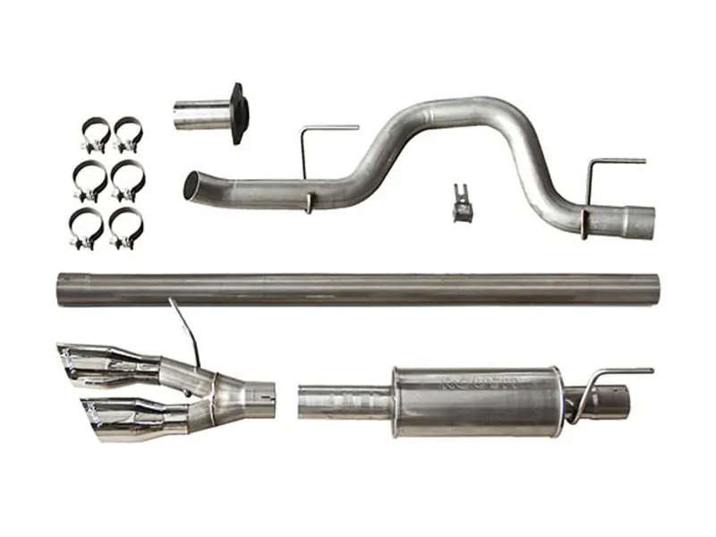 Roush 2011-2014 F-150 Cat-Back Exhaust - 6.2L/5.0L/3.5L Side Exit 1