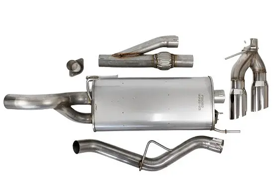 2021-2026 Roush F-150 Cat-Back Exhaust Kit (Active-Ready) 1