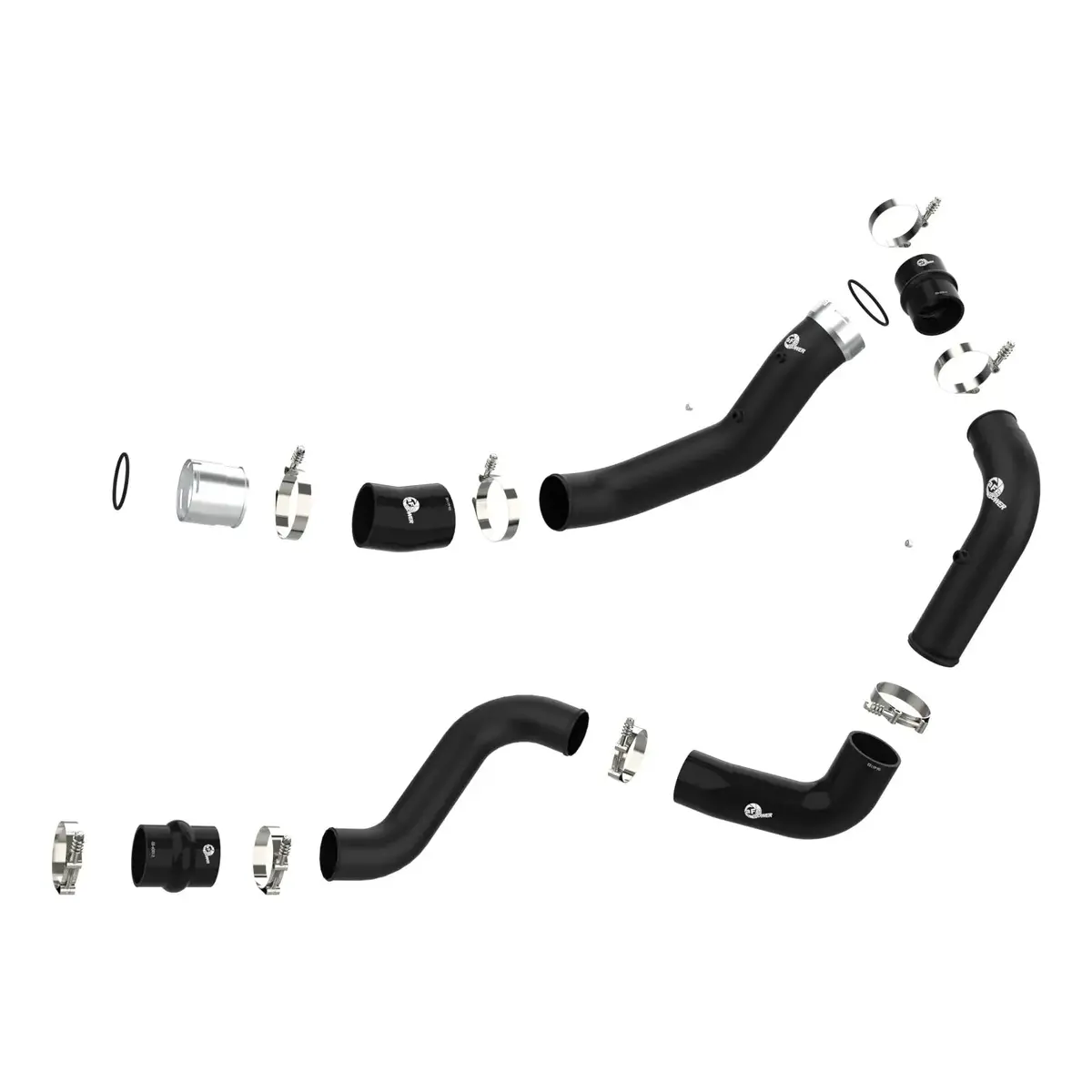 Afe Bladerunner 3" Hot And 3.5" Cold Charge Pipe, 2020-2023 L5p 1