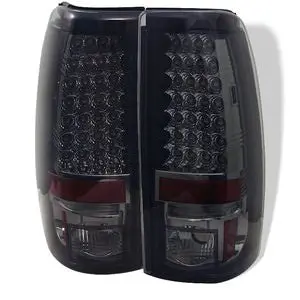 Spyder Led Tail Lights - Smoke 2001-2007 Lb7/Lly/Lbz 1